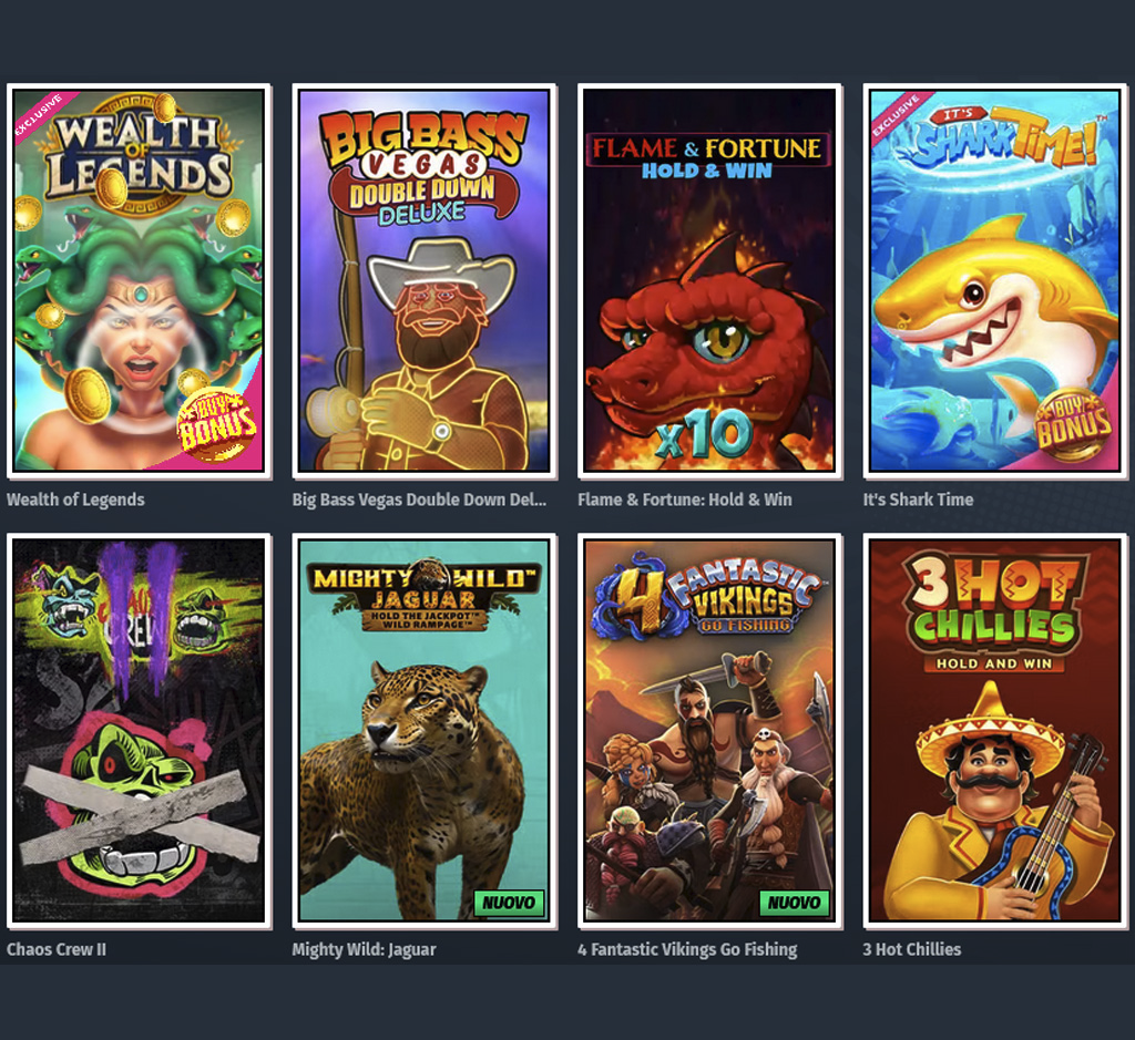 AllySpin popular games on desktop
