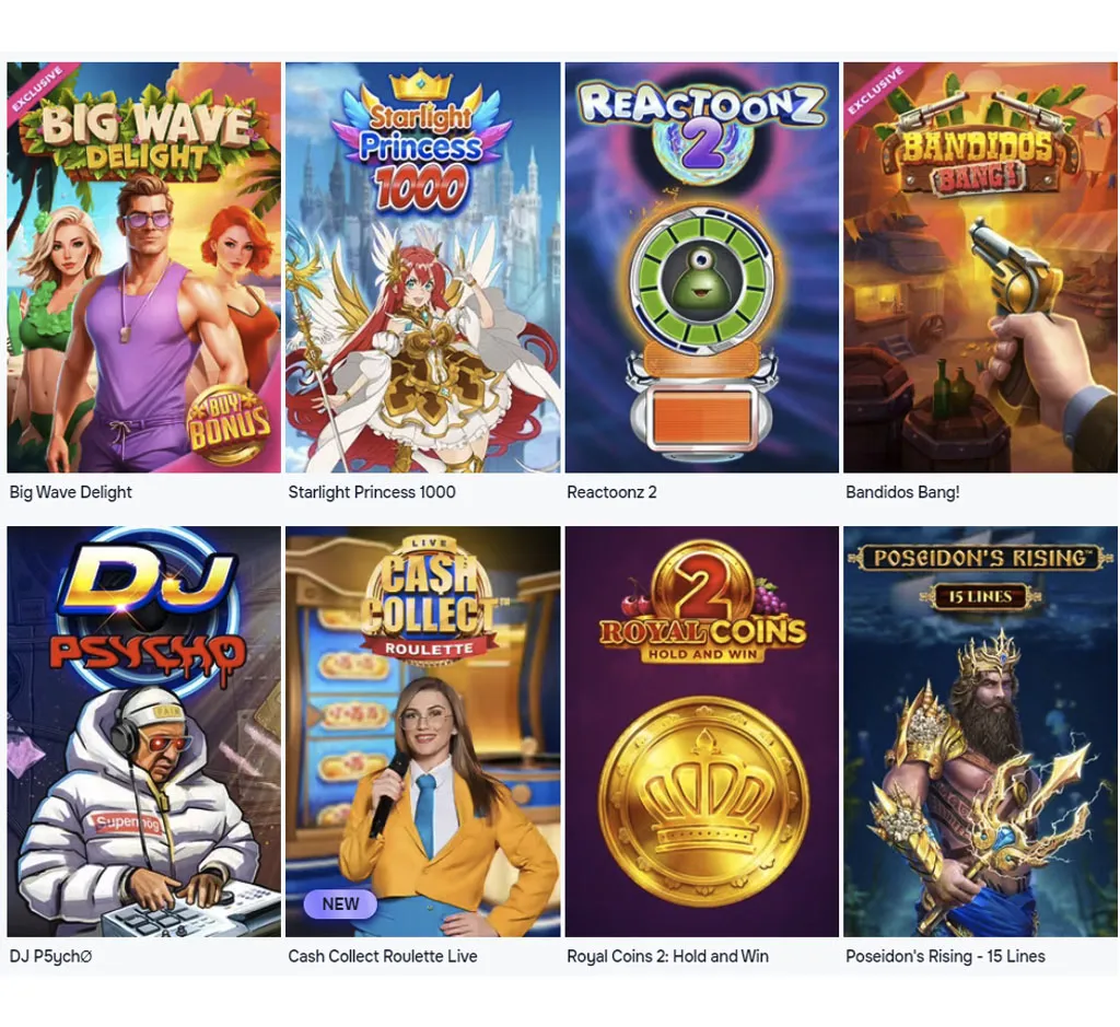 SGCasino slots on desktop